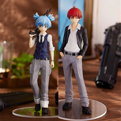 Assassination Classroom: New Genuine Series Japanese Anime Theme Figure Desktop Decoration Ornament Collection Toy Birthday Gifts
