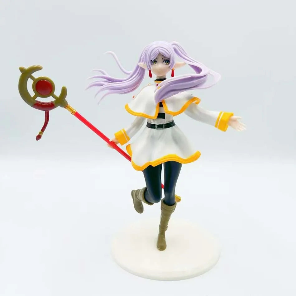 Frieren: 19cm Beyond Journey's End Frieren Anime Girl Figure Frieren Action Figure Sousou no Frieren Figurine Model Doll Toys