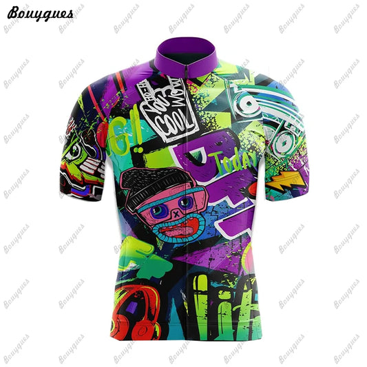 Yowamushi Pedal: Team Men Cycling Jersey MTB Maillot Bike Shirt Downhill Jersey High Quality Pro Team Tricota Mountain Bicycle Clothing