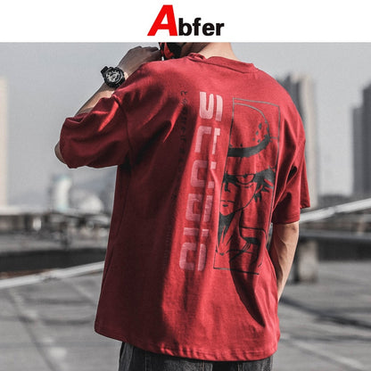 One Piece: Fashion Edgy - Abfer Monkey D. Luffy and Zoro Oversized T-shirt