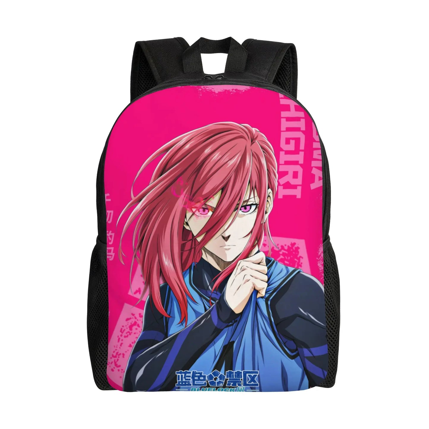 Blue Lock:  Backpack Trend Children School Bag  Laptop Backpack Kids Travel Shoulder Bag