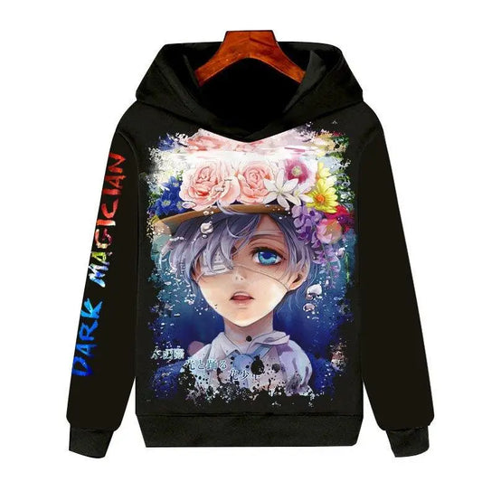 Black Butler: Long Sleeve Hoodie 3D Clothing Unisex Warmth Youth Fashion Sports Cartoon Anime Design Not Deformable
