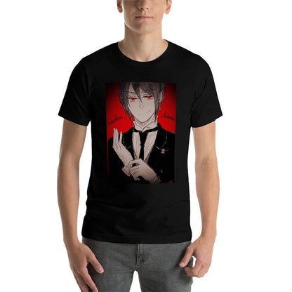 Black Butler: Sebastian T-Shirt Sun Protective Outdoor Tee Top