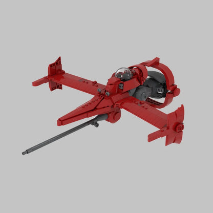 Cowboy Bebop: 716pcs MOC Swordfish II Space Model Building Blocks Toys Construction Christmas Gift Idea Education Kids Birthday