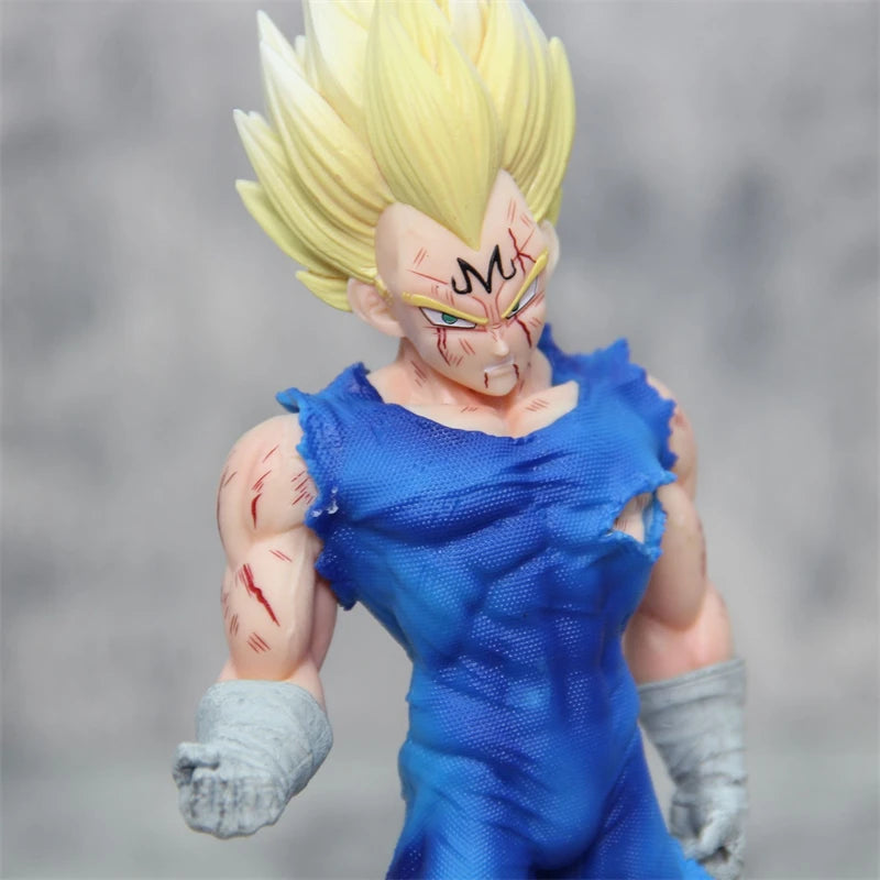 Dragon Ball Z: 20CM Majin Vegeta Figure Toys Anime DBZ Super Saiyan GK Action Collection PVC Model Dolls Birthday Gifts Kids