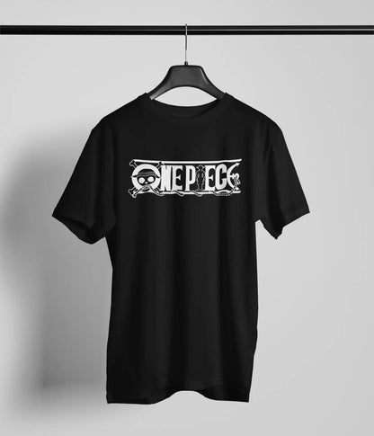One Piece: Men's Fashion Portgas D. Ace Anime Print T-Shirt, Summer Trend, 100% Cotton, Casual Loose Short Sleeve