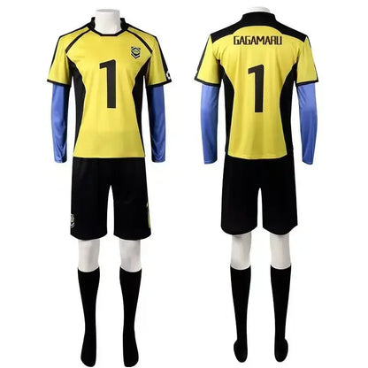 Blue lock: Costume Men Women Seishiro Nagi Isagi Yoichi  Jacket Pants Track Suit Sportswear Tracksuit Unisex School Uniform