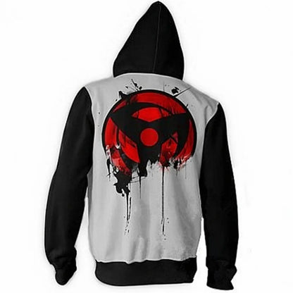 Naruto: Anie Zip Hoodie Jackets Cosplay Clothes Costumes Men Hoodies Sweatshirts Zipper Tops