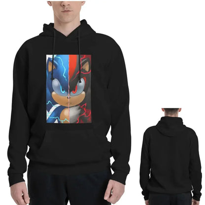 Sonic the Hedgehog: Shadow Hoodies Men Women Casual Pullover Sweatshirt Fashion Long Sleeve Clothing Autumn Winter