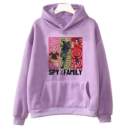 Spy x Family: hoodie sweatshirt kawaii fashion graphic 2000s tops vintage Casual Aesthetic