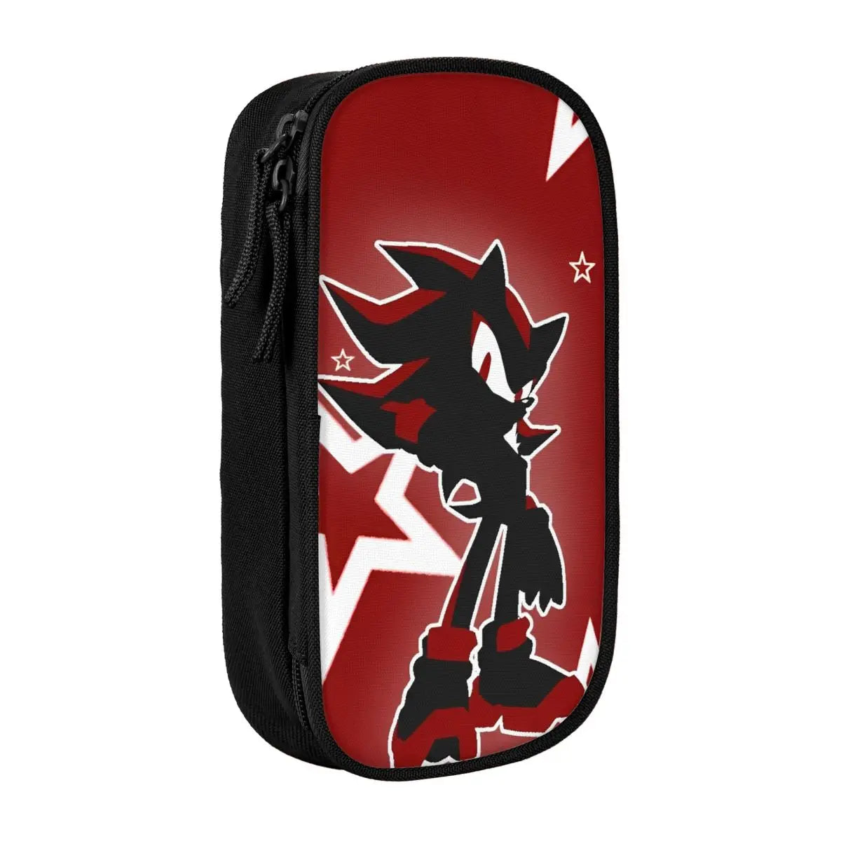 Sonic The Hedgehog: Classic Shadow The Hedgehog Pencil Cases Pencil Pouch Pen for Student Big Capacity Bag Students School Gifts Stationery