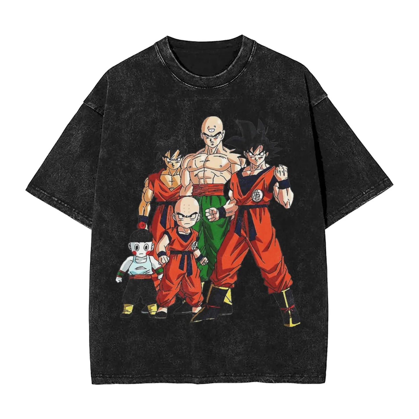 Dragon Ball: 2026 Master Roshi  Printed T-shirt Men's and Women's Washed T-shirt High Quality Vintage Cotton T-shirt Harajuku Tops