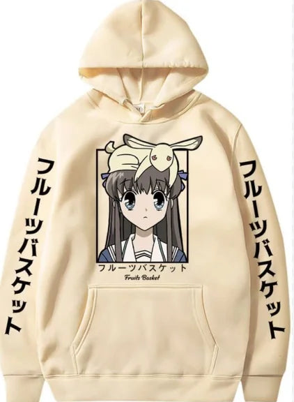 Fruits Basket: Oversized Unisex Anime Lover  hoodies personality Clothes hot product high quality sweatshirt Sports Graphic soft
