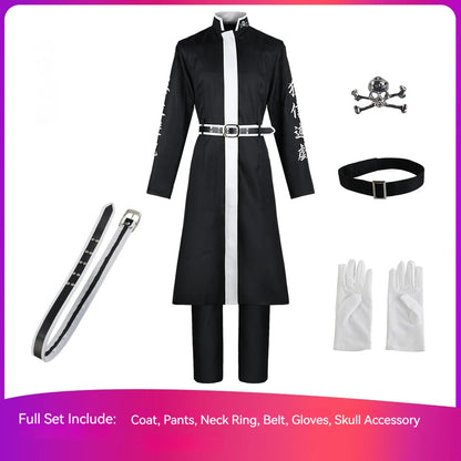 Tokyo Revengers: Tanjiku Cosplay Costume Red Yokohama Izana Kurokawa Ran Haitani Sanzu Gang Uniform Coat Cloak Hoodie