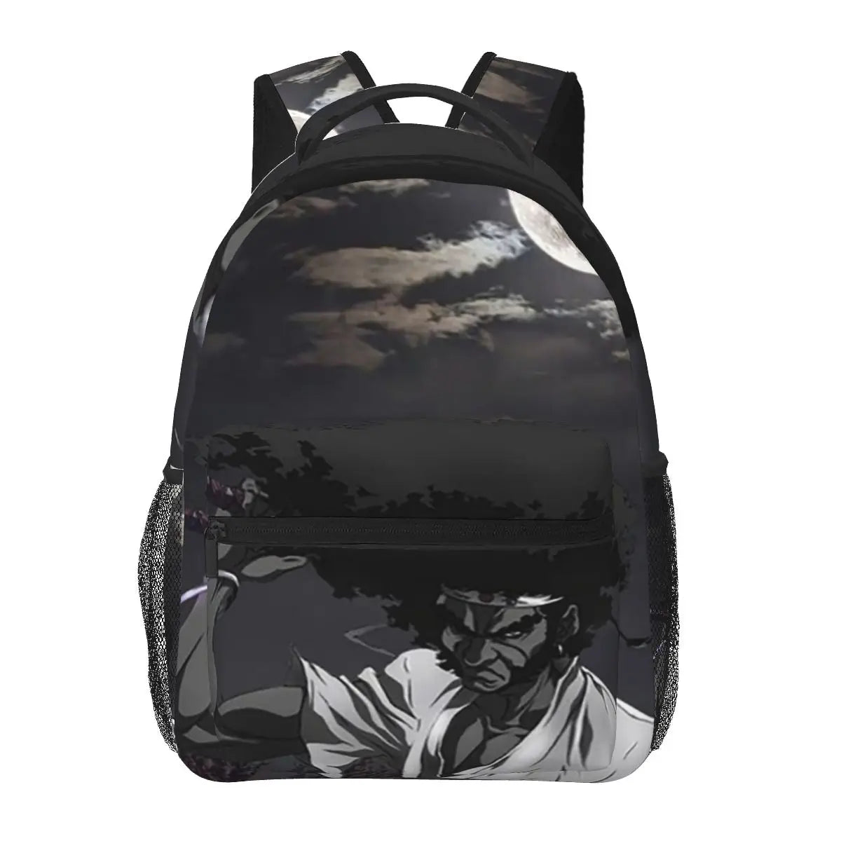 Afro Samurai: Backpack Hot Sale Daypack Large Capacity School Bag Shoulder Bags