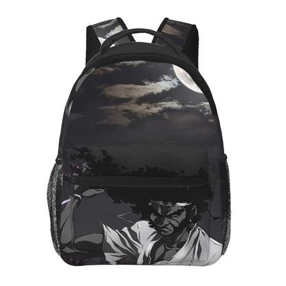 Afro Samurai: Backpack Hot Sale Daypack Large Capacity School Bag Shoulder Bags