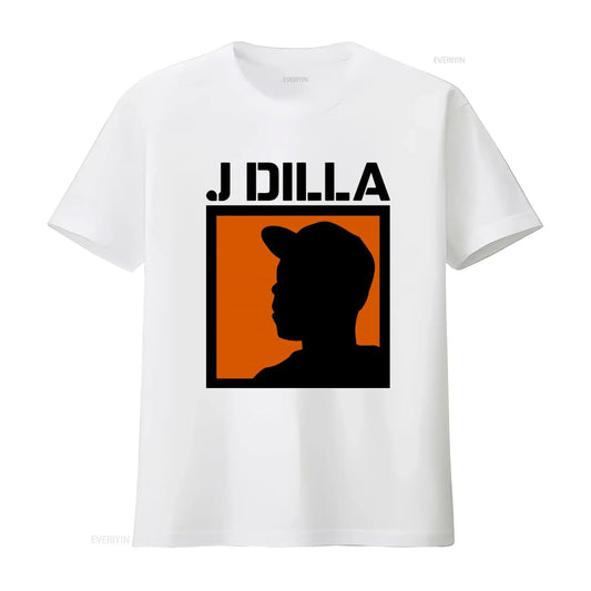 J Dilla: T Shirt White All Sizes S to 345XL Stylish Design JJ3567Model vintage Washed Top For Everyday Wear streetwear