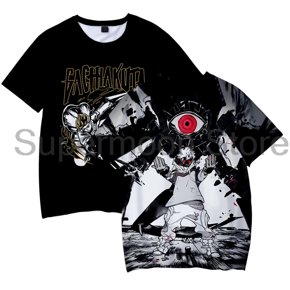 Gachiakuta: Anime T-shirt 2025 Japan Manga Crewneck Short Sleeve Tee Women Men Streetwear 3D Clothes