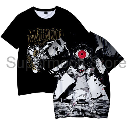 Gachiakuta: Anime T-shirt 2025 Japan Manga Crewneck Short Sleeve Tee Women Men Streetwear 3D Clothes