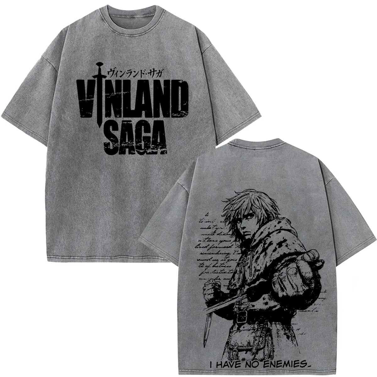 Vinland Saga: Manga Thorfinn Karlsefni T Shirt Men's Women Summer Fashion Casual O-Neck Oversized T-shirts