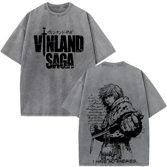 Vinland Saga: Manga Thorfinn Karlsefni T Shirt Men's Women Summer Fashion Casual O-Neck Oversized T-shirts