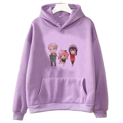 Spy x Family: hoodie sweatshirt kawaii fashion graphic 2000s tops vintage Casual Aesthetic