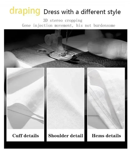 Dragon Ball: Summer Men's T-Shirt Anime Master Roshi Autumn Y2K Harajuku Boy Children's Parent-Child Trend Short Sleeve Winter