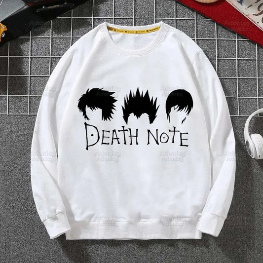 Death Note: L Ryuk Sweatshirts Harajuku Men's Ryuuku Animation Collectable Casual Clothes