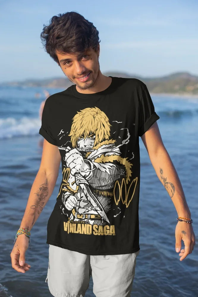 Vinland Saga: Shirt Thorfinn Tee Askeladd Anime Manga Unisex T-Shirt Soft Tee