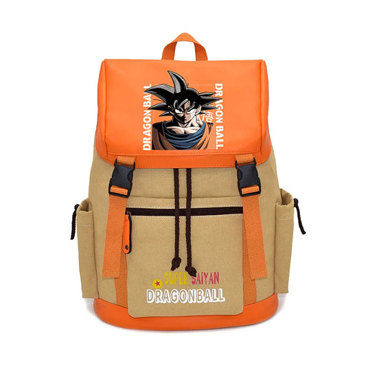Dragon Ball: Backpack  Dragon Ball Animation Surrounding Canvas  High-Capacity Fashion Bag Gifts