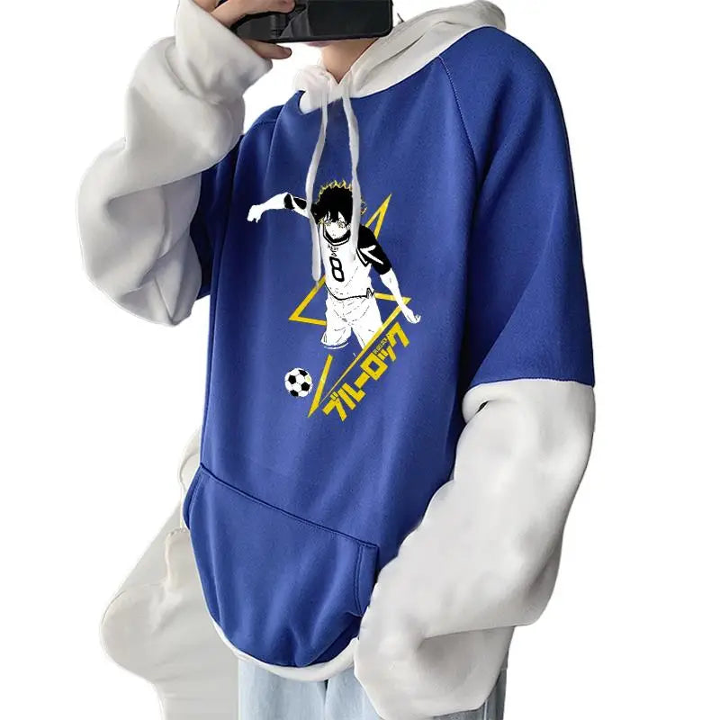 Blue Lock: Meguru Bachira Hoodie Men Women Loose Casual Pullover Sweatshirt Boys Girls Long Sleeves Streetwear Hoodies