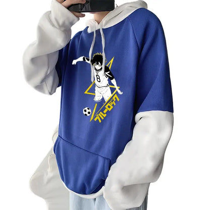Blue Lock: Meguru Bachira Hoodie Men Women Loose Casual Pullover Sweatshirt Boys Girls Long Sleeves Streetwear Hoodies