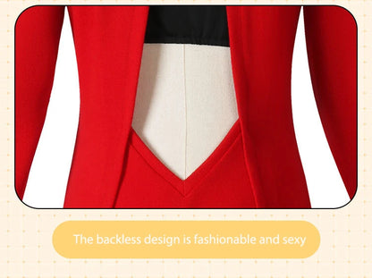 Spy x Family: Yor Forger Cosplay Long Red Knitting Sweater Costume Anime Spy family Women's Wear