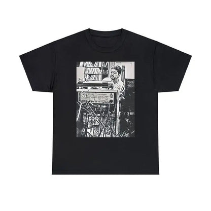 Nujabes: Print Crew Neck Heavy Cotton Art T Shirt Samurai Champloo