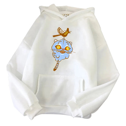 KPop Demon Hunter: Tiger High-End Printed Hoodie Harajuku Hip Hop Pullover Sweatshirt Gift Casual Cotton New T-Shirt