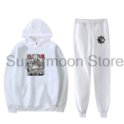Gachiakuta: Hoodies Jogger Pants Two Piece Set Sweatshirts+Sweatpants Women Men Harajuku Outfit Sets
