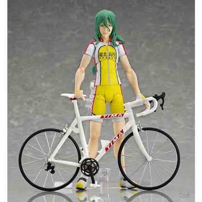 Yowamushi Pedal: Figma#251 GRANDE ROAD Yusuke Makishima 15.5cm PVC Anime Figure Toy Gift Ornament