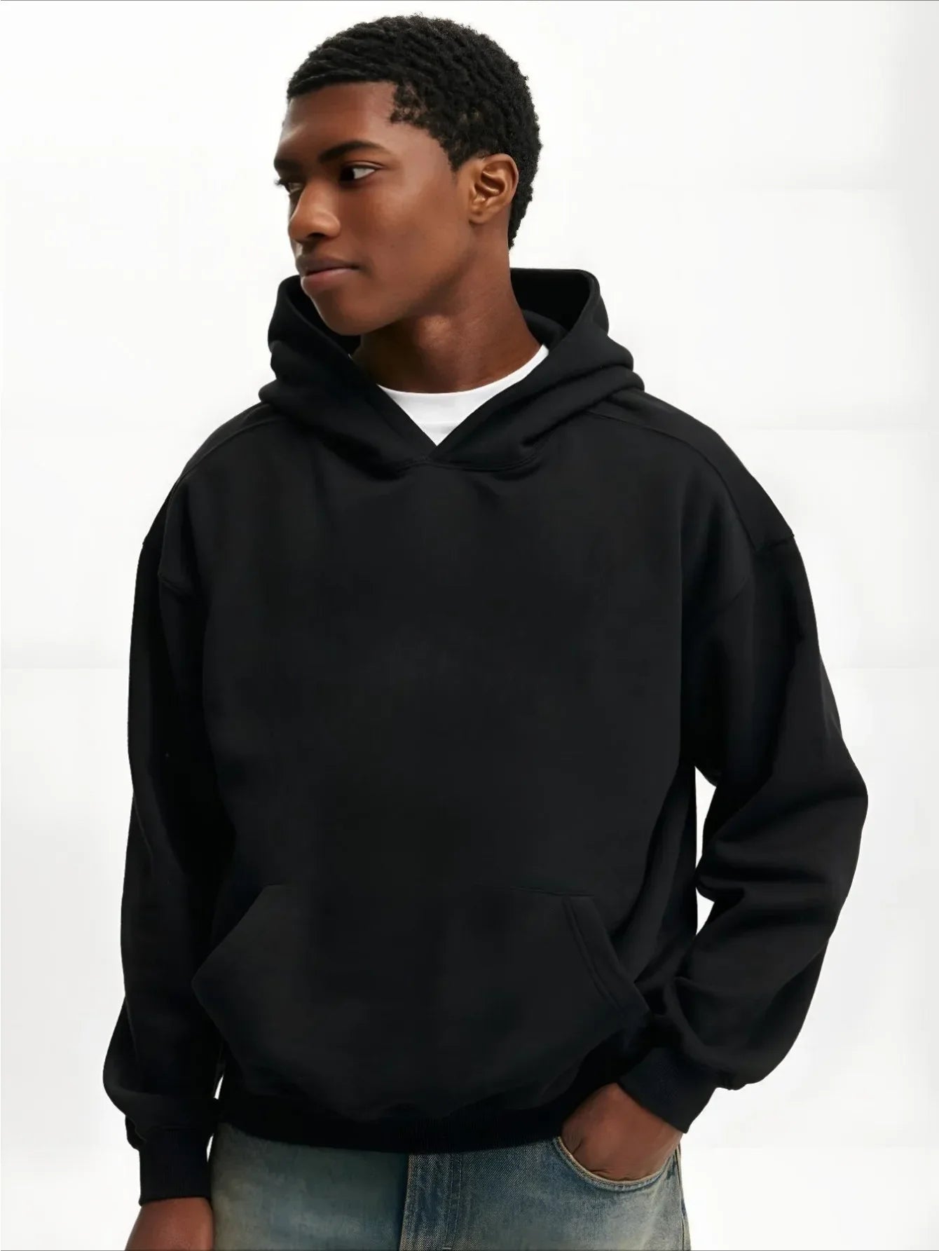 Demon Slayer: Men's Hoodie Sweatshirt Kamado Nezuko Anime Spring Autumn Winter Boy Harajuku Long-sleeved Parent-child Outfit