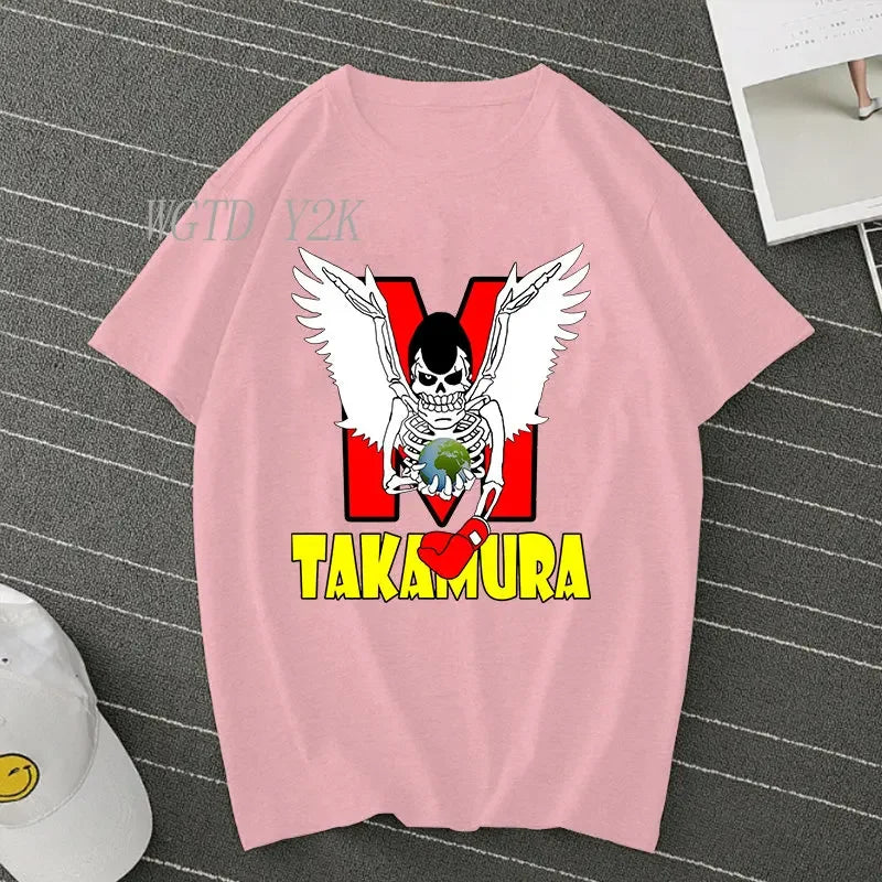 Hajime No Ippo: Kamogawa Boxing Gym T Shirt Unisex Casual Makunouchi Takamura Graphic T-Shirts Clothing Harajuku Streetwear