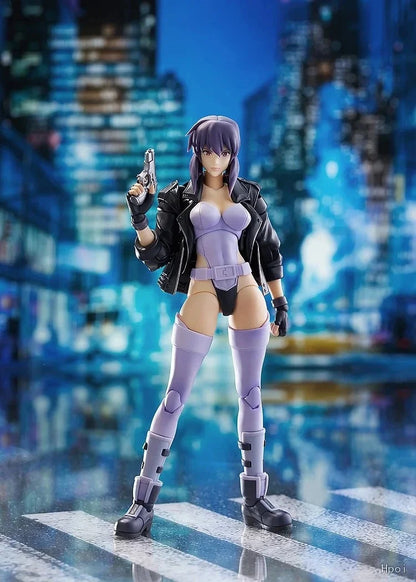 Ghost in The Shell: Max Factory Motoko Ver. Sharp Cool Stoic Swift Bold Sleek Grim Figure For Ghost‑in‑the‑shell‑themed Display And Decorated Gifts