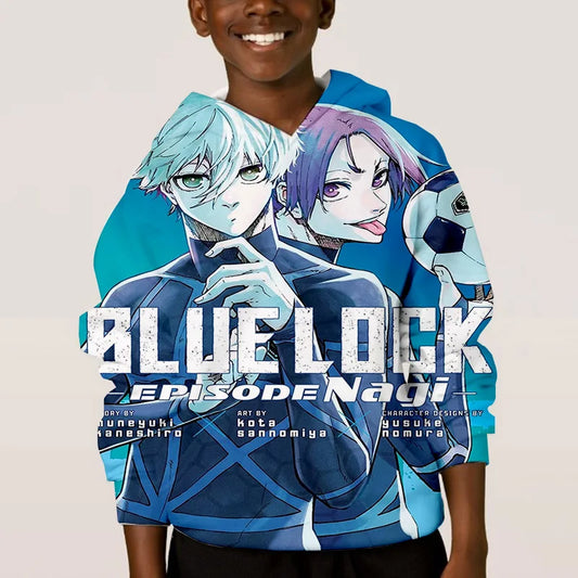 Blue Lock: Men's Sweatshirt Teen Popular Hoodie New Fashion Hoodied Unisex Sports Long Sleeves Y2k Harajuku Manga Hoodies
