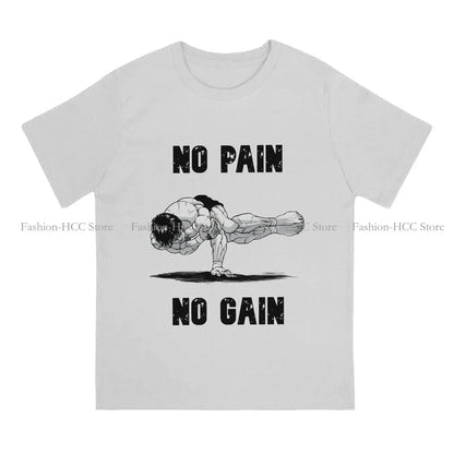 Baki Hanma: No Pain No Again Unique Polyester Top Quality Creative