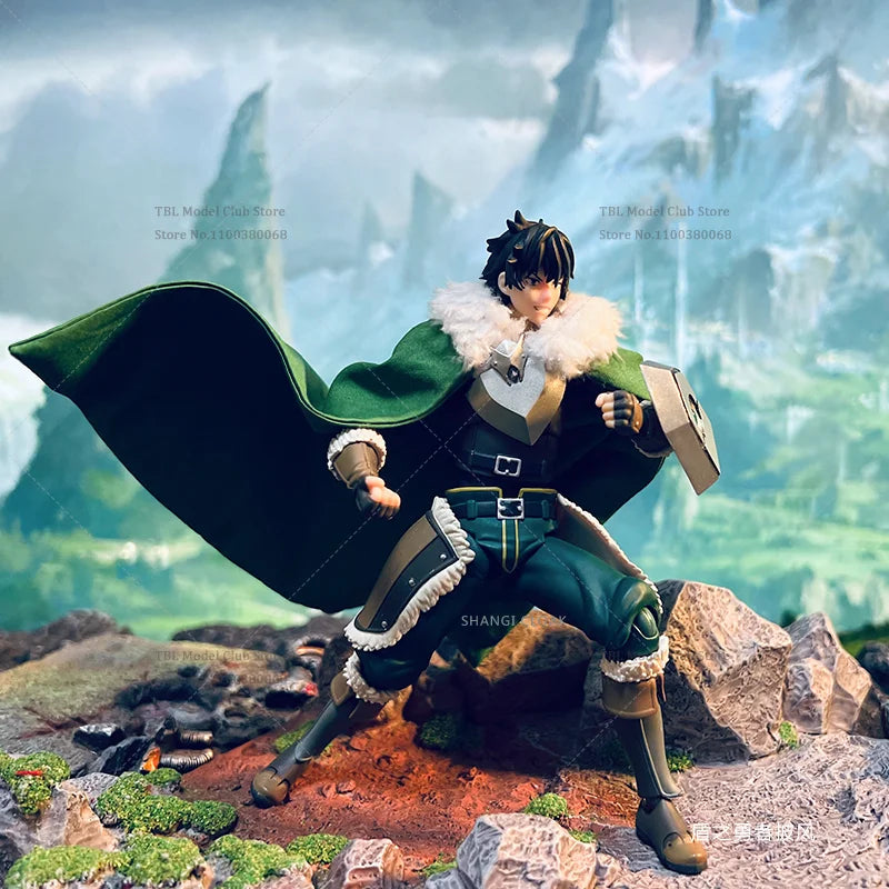 The Rising of the Shield Hero:: 1/12 Scale Male Clothes Cape Rising of the Shield Hero Naofumi Iwatani Japanese  Anime For figma 6-inch Action Figure Soldier