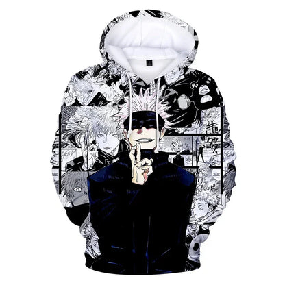 Jujutsu Kaisen: Hoodies Sweatshirts Men/Women Fashion Streetwear Autumn Winter y2k Plus Size Men's Clothing ﻿