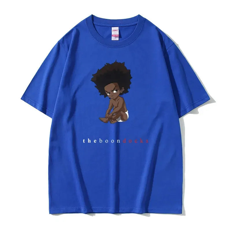 The Boondocks: Graphic Tshirt Funny Men Women Cosplay Rapper The Notorious Big Ready To Die Print T-shirts Biggie Smalls T Shirt