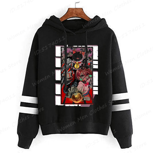 Dandadan: Okarun Hoodies Women Hooded Hoodie Funny Anime Print Sweatshirt Dandadan Graphic Casual Streetwear Hooded Pullovers