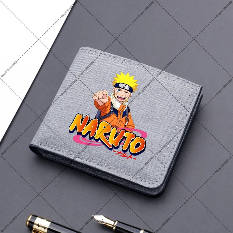 Naruto: Variotion Wallet Sasuke Sakura Cartoon Anime Pattern Portable Purses Boys Girls Cute Purse Women Creative Wallets Party Gifts