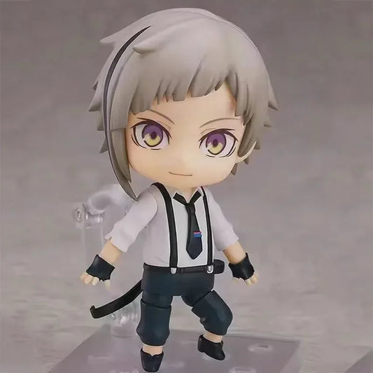 Bungo Stray Dogs: 10cm Anime Cute Nakahara Action Figure  Figurine Edogawa Rampo Figure Dazai Osamu Toy Model PVC Collection Gift