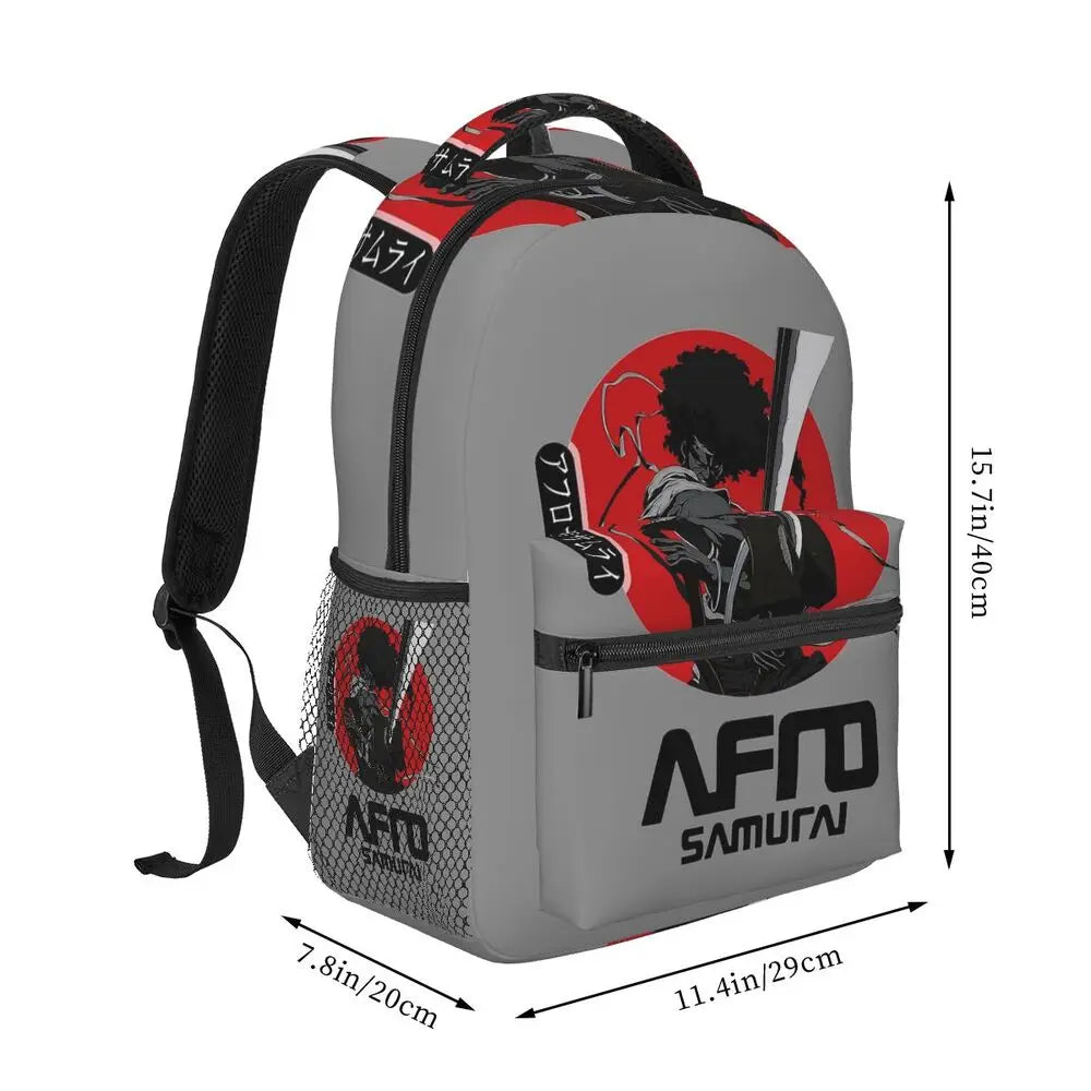 Afro Samurai: Backpack Hot Sale Daypack Large Capacity School Bag Shoulder Bags