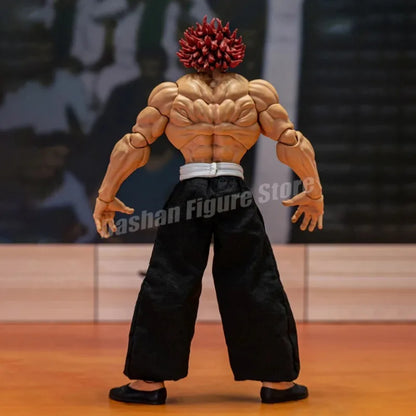 Baki: Hanma Son Of Ogre Action Figure Hanma Yuujiro Figurine Ko Fighting PVC Collection Anime Yujiro Figures Model Toys Gifts